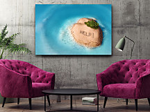 Obraz Help Stroskotanec  zs1347